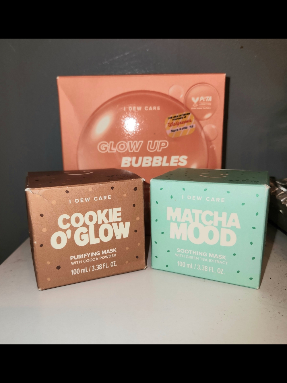 I Dew Care Face Mask Set Of 3  New
